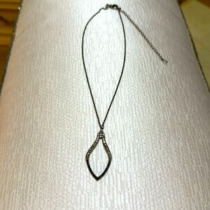 Sorrelli antique silver pendant